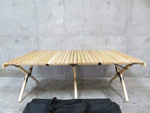 OUTPUT LIFE アウトプット ウッドロールトップテーブル L