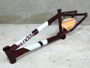 SUNDAY サンデー THERMAL 41 BMX GYRO-TAB 20 メタリックレッド