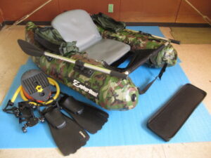 ZEPHYR BOAT ゼファーボート フローター 迷彩 アウトドア