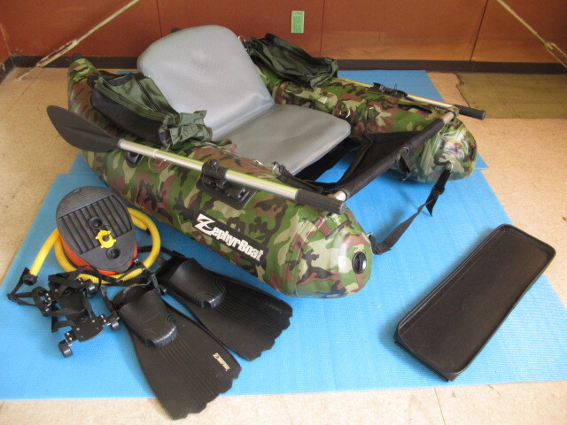 ZEPHYR BOAT ゼファーボート フローター 迷彩 アウトドア Thumbnail