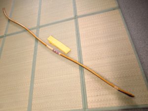 弓道 清雅 カーボン 並寸 全長約221cm 重量約616g